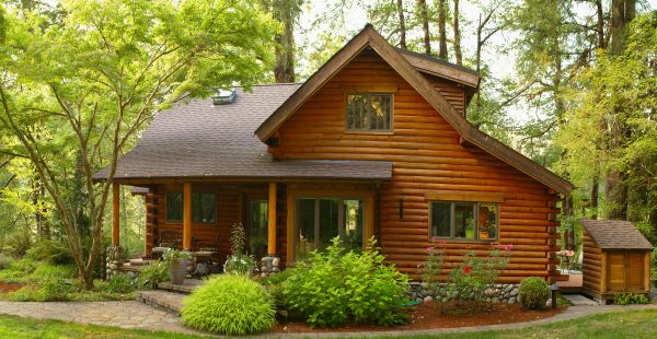 Cost of Log Home Exterior Cleaning in Manassas