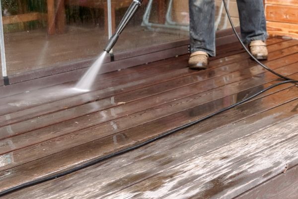 Pool Deck Power Washing in Manassas