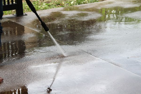 Concrete Deck Cleaning in Manassas
