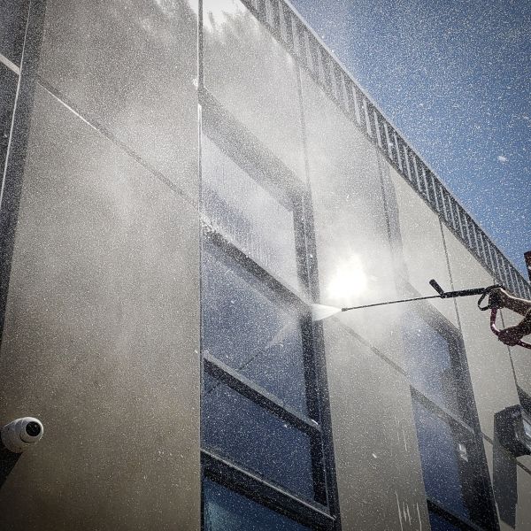 Exterior Building Washing in Manassas