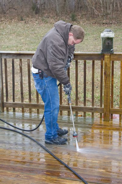 Balcony Power Washing in Manassas