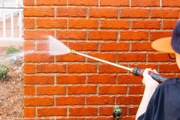 Wall Pressure Washing in Manassas