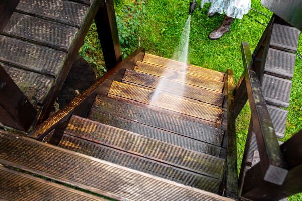 Cost of Wood Power Washing in Manassas